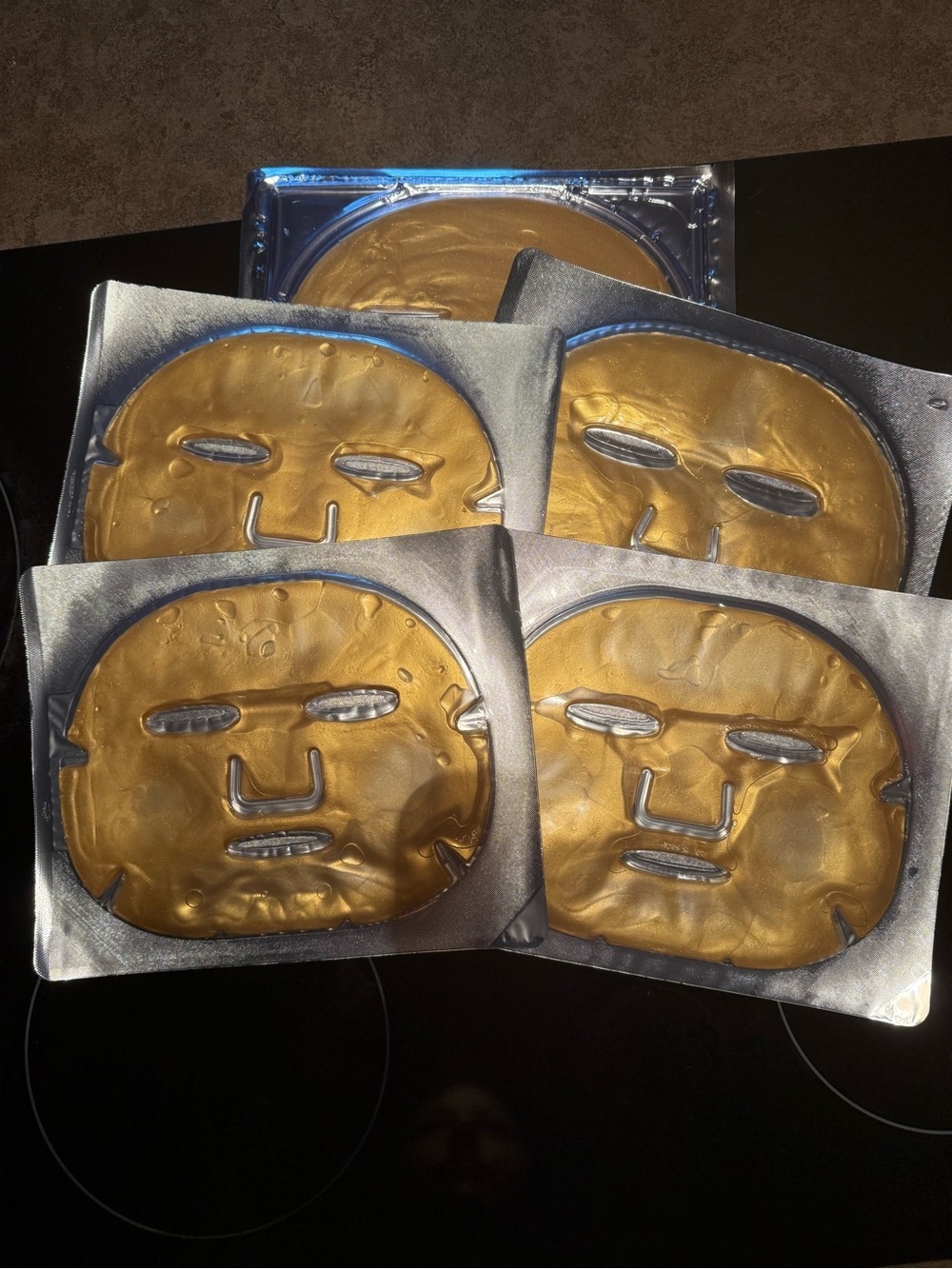 Gold 24K Face Mask Pack (5 pcs)